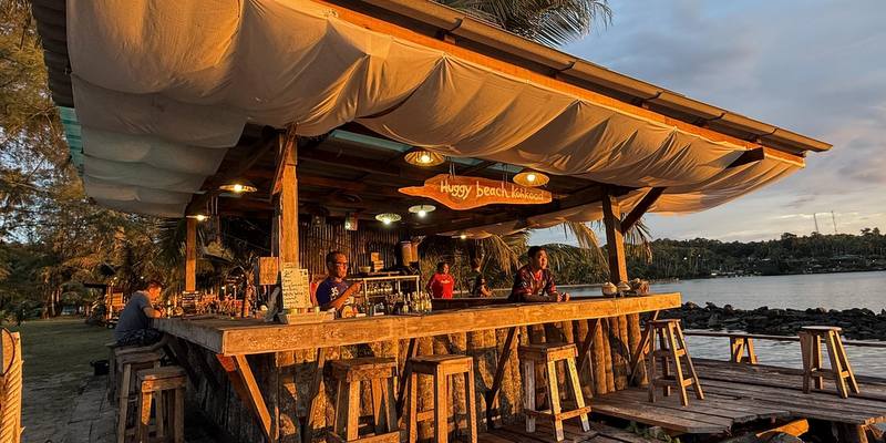 Huggy Beach Koh Kood sunset koh kood bar sea